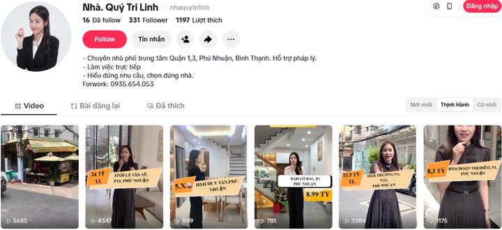 Kênh của Như Tâm