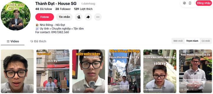 Kênh của Thành Đạt